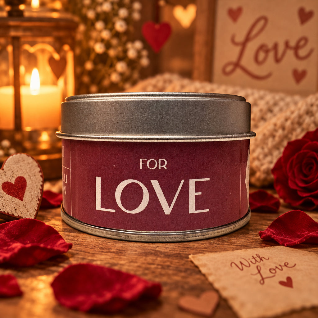 For Love' Patchouli & Tibetan Musk Occasion Candle