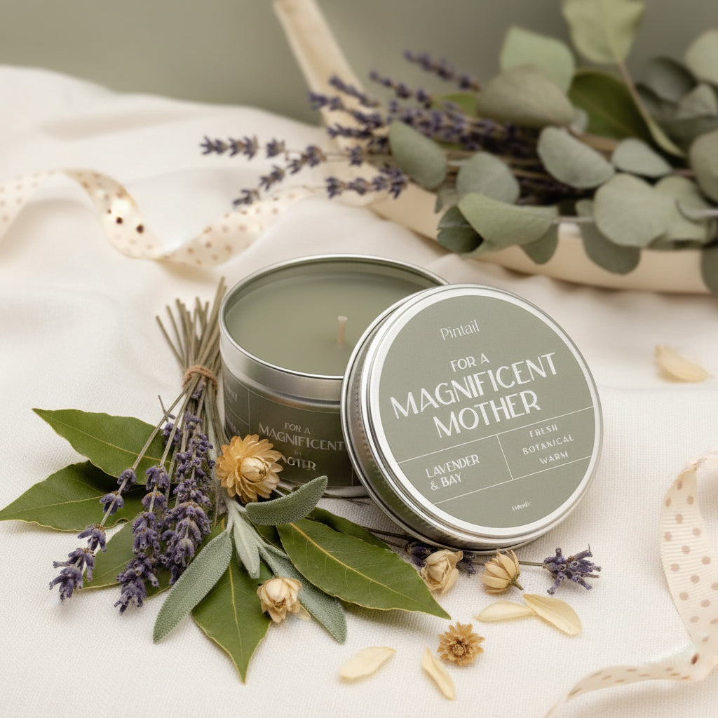 'For a Magnificent Mother' Lavender & Bay Occasion Candle