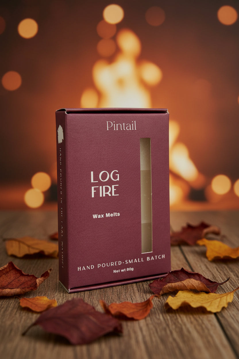 Log Fire Wax Melts