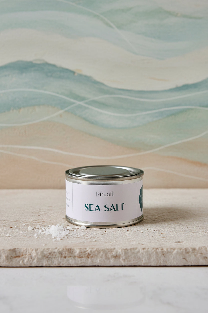 Sea Salt Paint Pot Candle