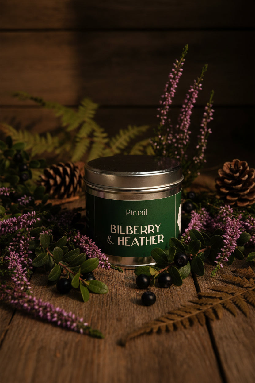 Bilberry & Heather Candle - Classic Tin