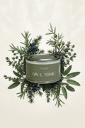 Gin & Tonic Paint Pot Candle