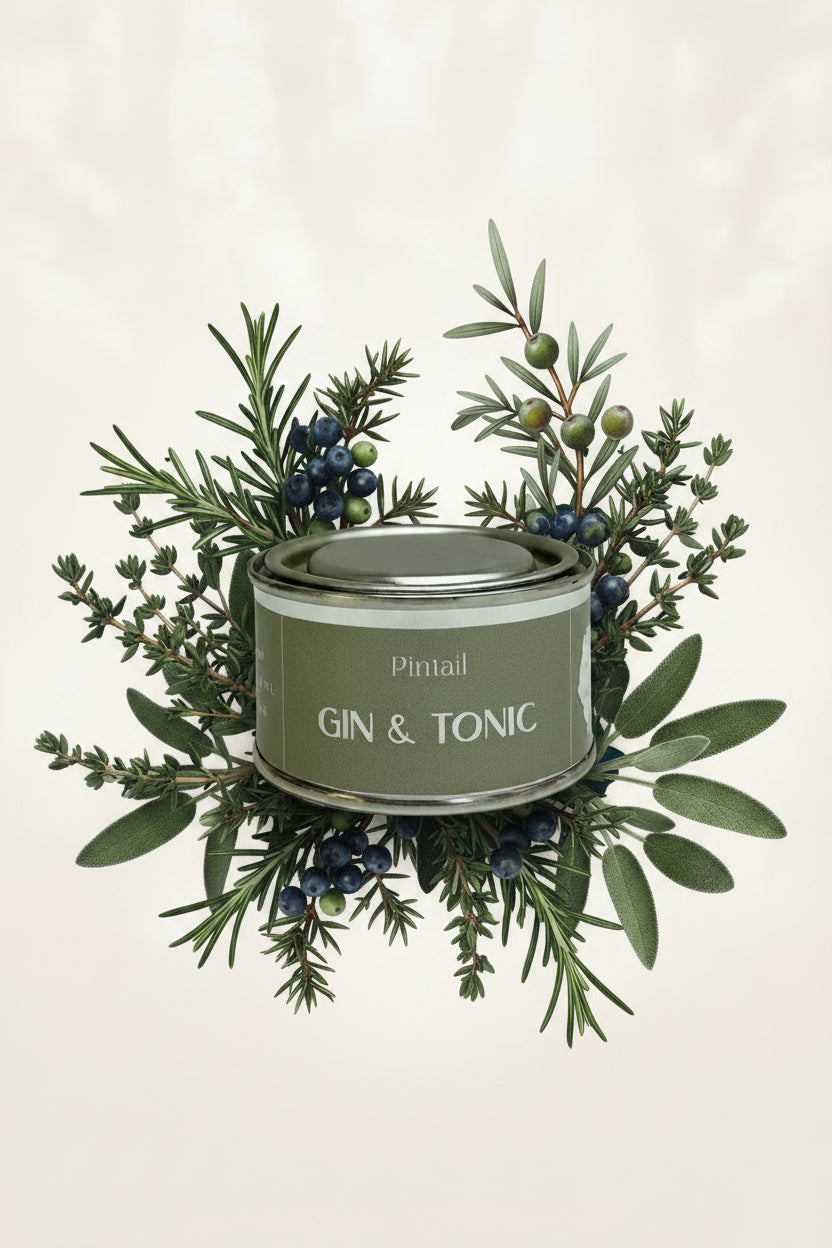 Gin & Tonic Paint Pot Candle