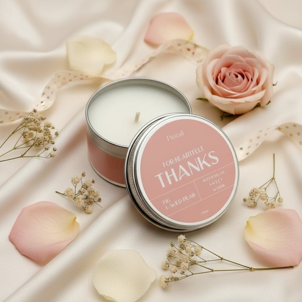 'For Heartfelt Thanks' Fig & Wild Pear Occasion Candle