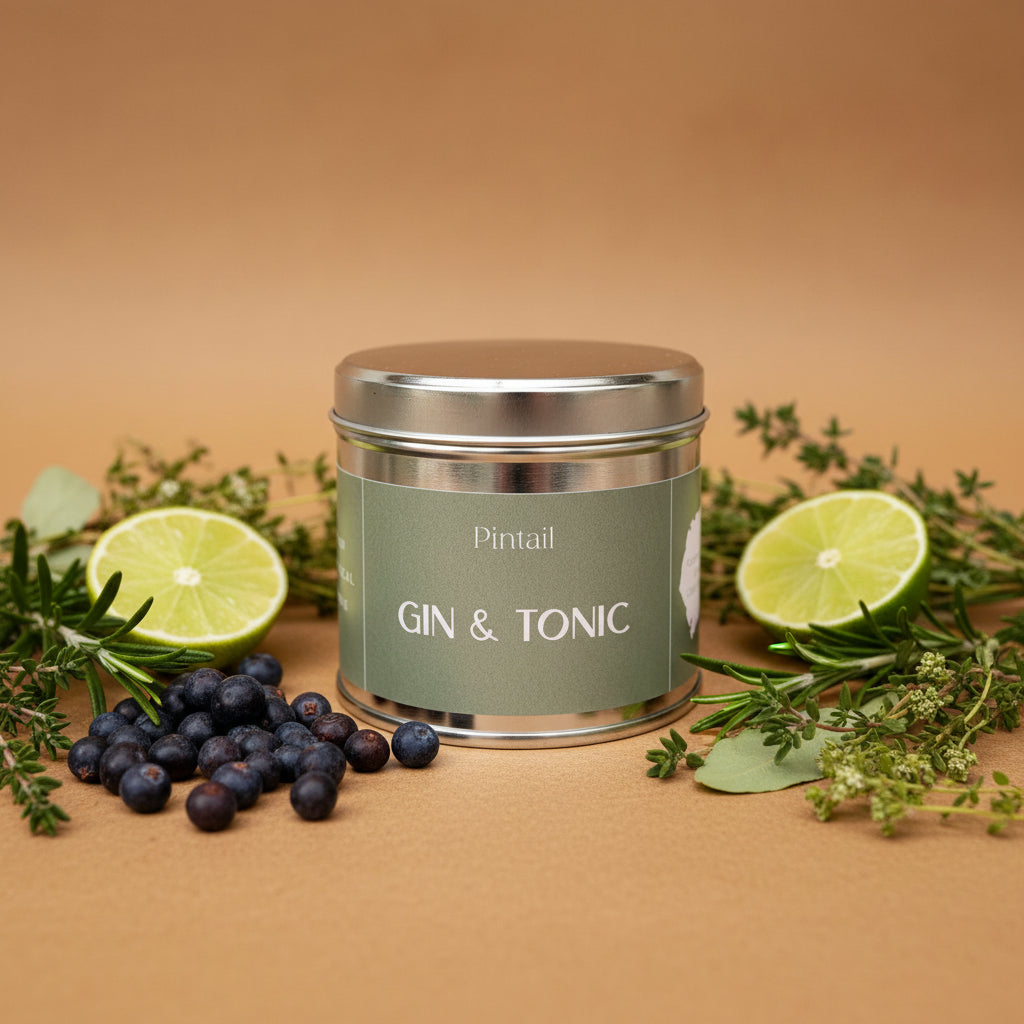 Gin & Tonic Candle - Classic Tin