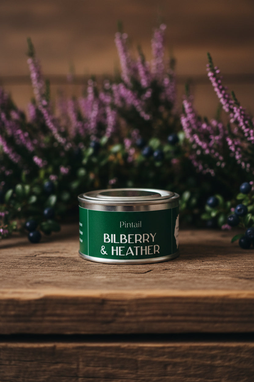 Bilberry & Heather Paint Pot Candle